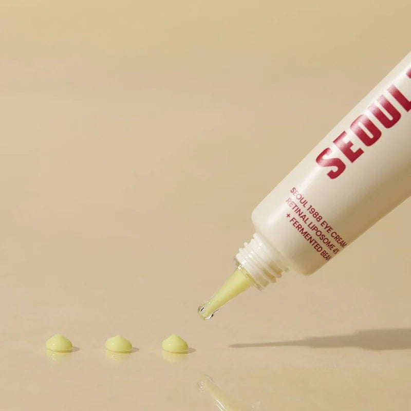 Textura cremosa do Seoul 1988 Eye Cream – Glowthie Loja de Cosmética Coreana em Portugal