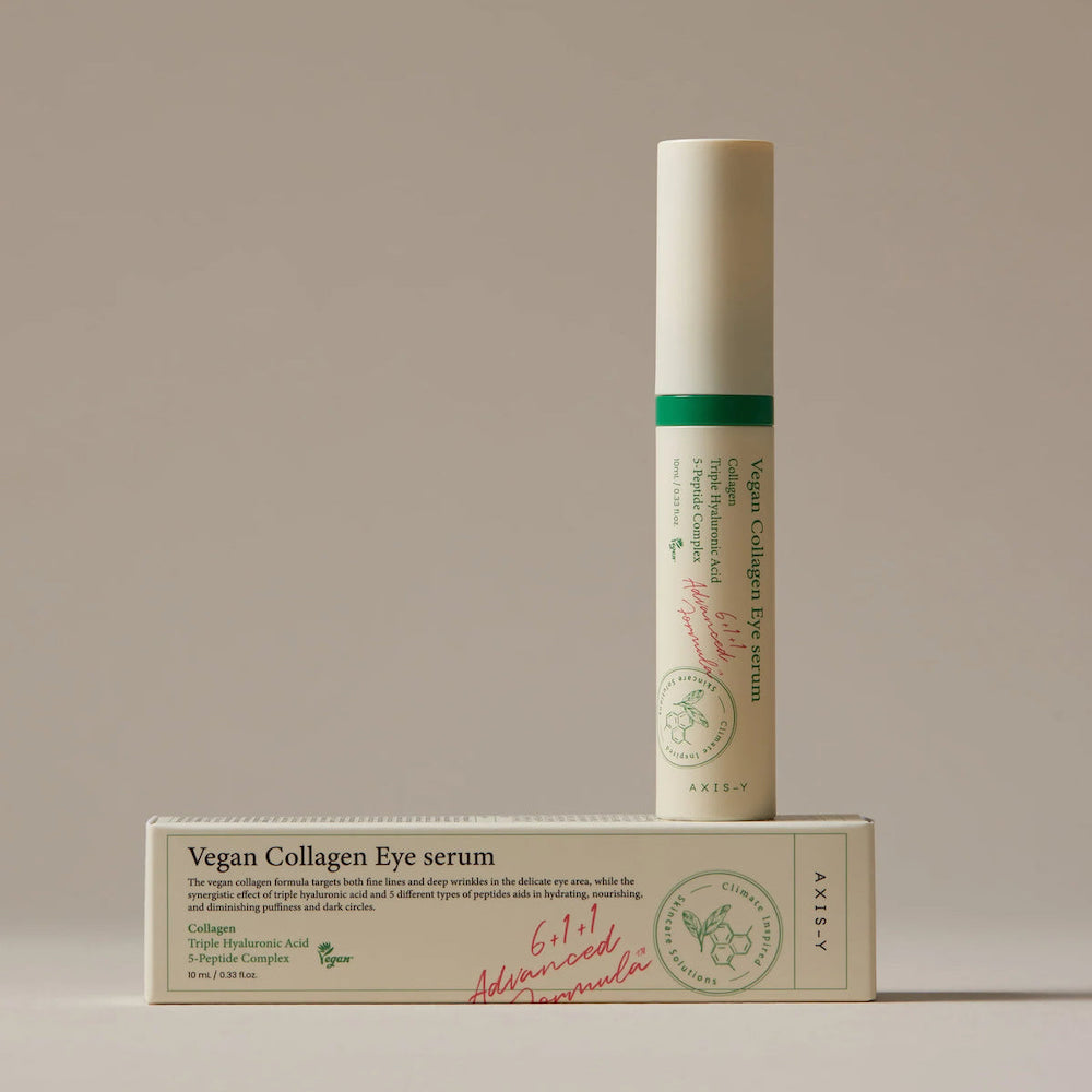reduzir olheiras com Axis‑Y Vegan Collagen Eye Serum
