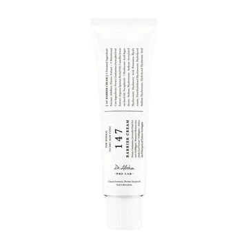 Creme facial coreano Dr. Althea 147 Barrier Cream em bisnaga branca, cuidado da pele seco