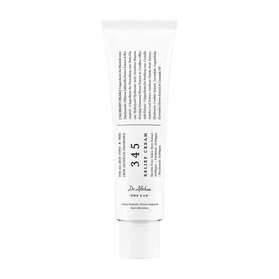 Creme Dr. Althea 345 Relief para regeneração da pele com acne – embalagem de 50ml
