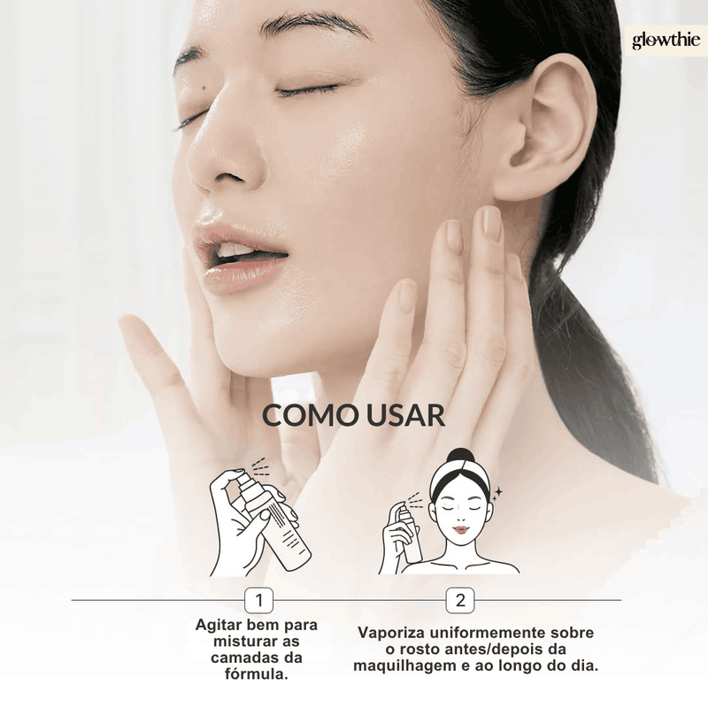 Como usar a Bruma facial para pele sensível e equilibrada — Glowthie Loja de Cosmética Coreana em Portugal