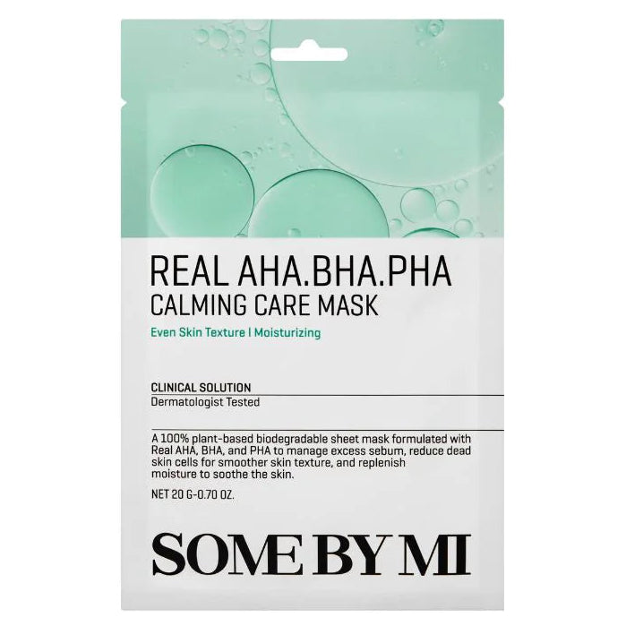 Real AHA BHA PHA Calming Care Mask - Somebymi- - Glowthieportugal