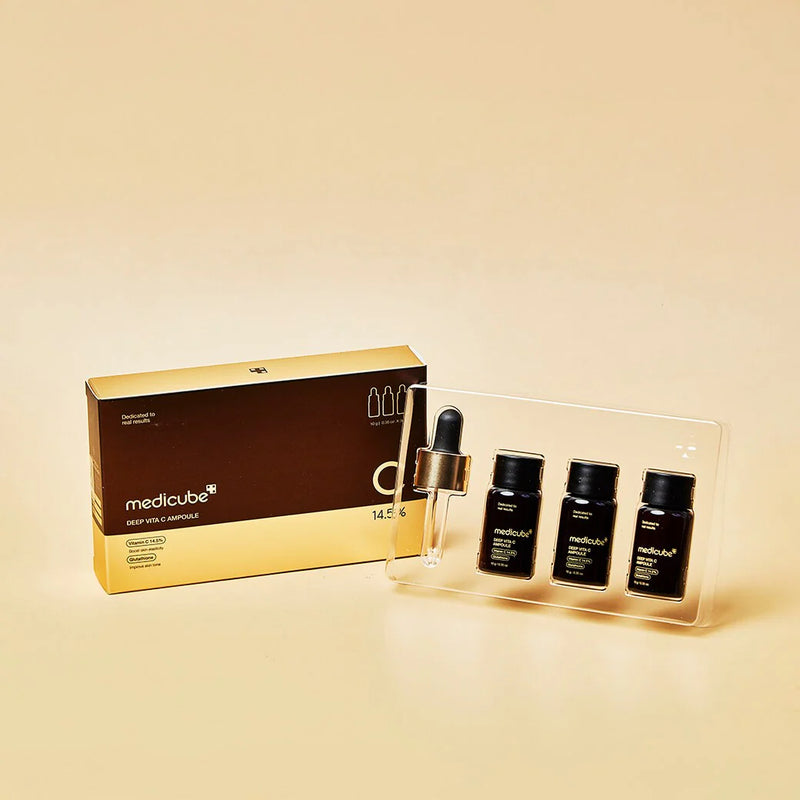 Textura da Deep Vita C Ampoule — Glowthie Loja de Cosmética Coreana em Portugal
