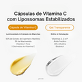 Cápsulas de Vitamina C com Lipossomas Estabilizados