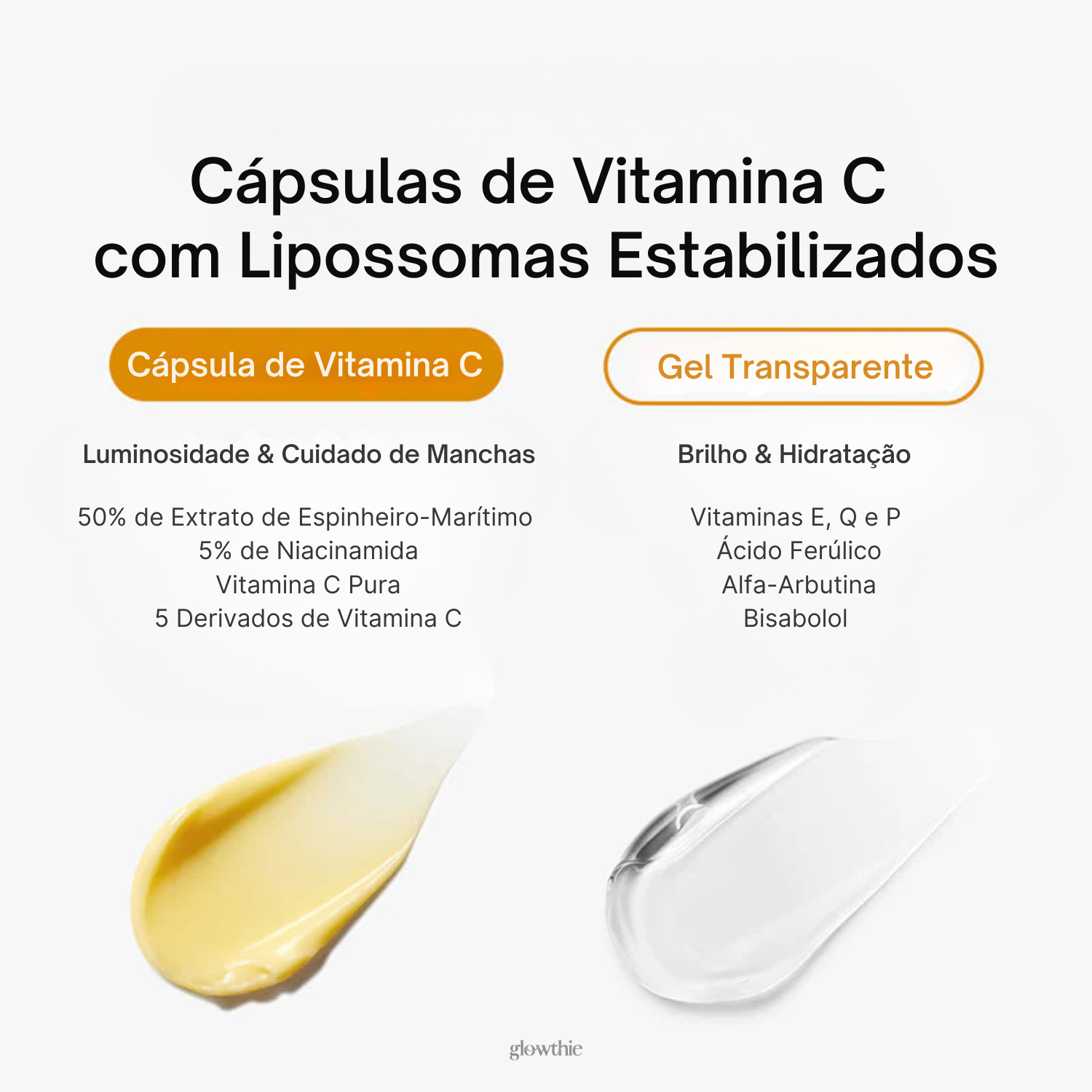 Cápsulas de Vitamina C com Lipossomas Estabilizados