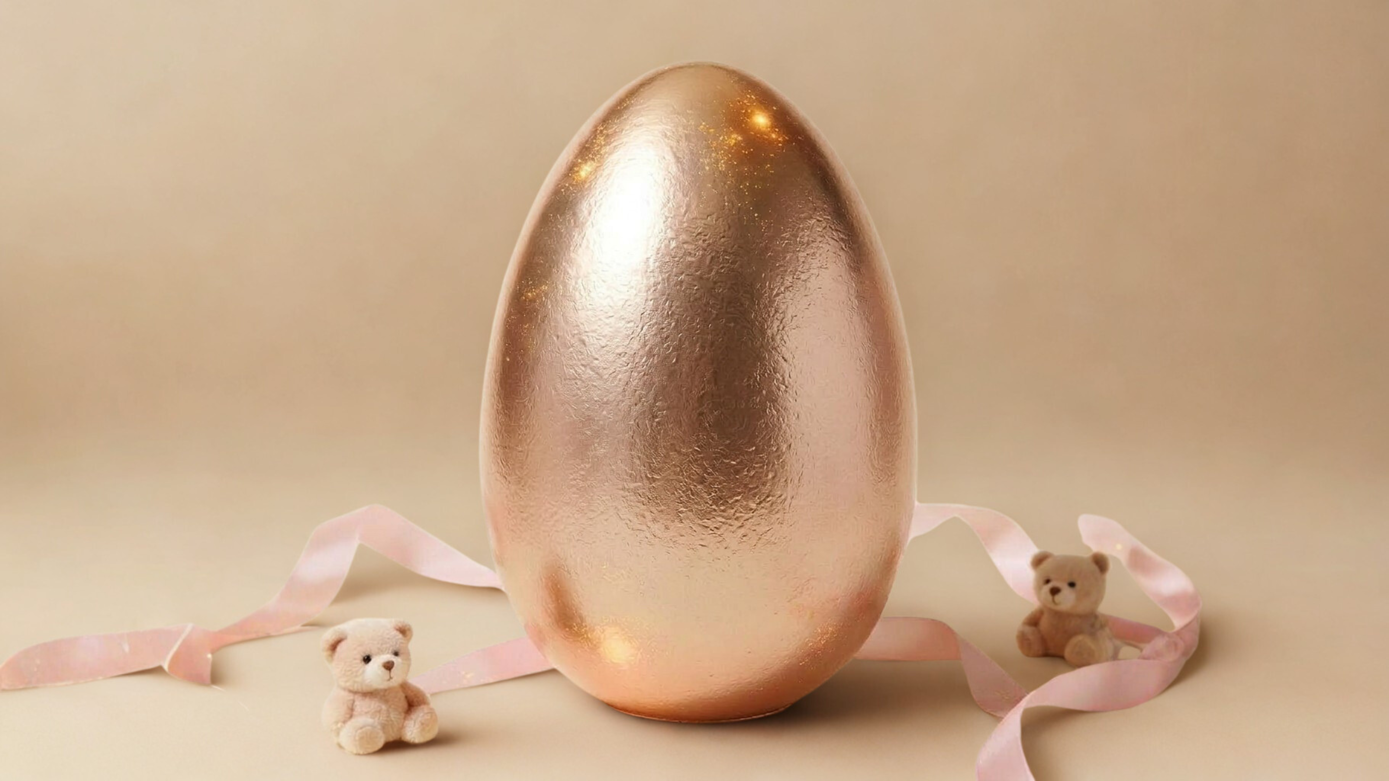 ovo de pascoa de k-beauty fechado