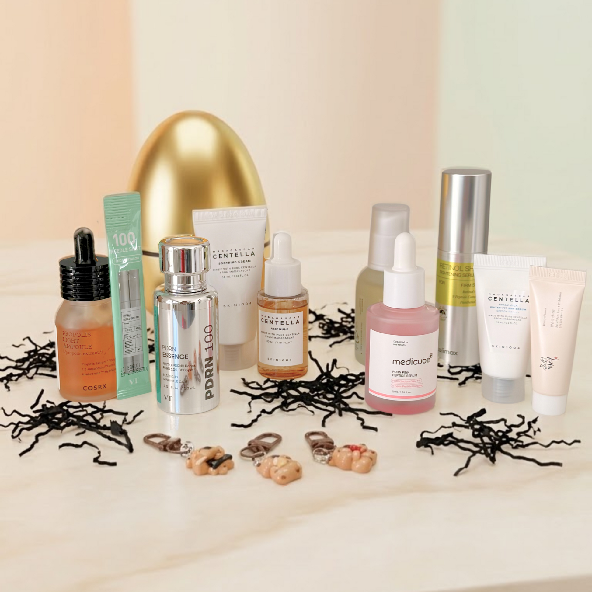 Golden Egg - Glowthie portugal - ovo de pascoa de cosmetica coreana viral k beauty