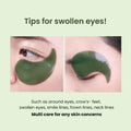Olhos mais suaves e iluminados após uso do patch Heimish. Disponível na Glowthie – loja de cosmética coreana em Portugal