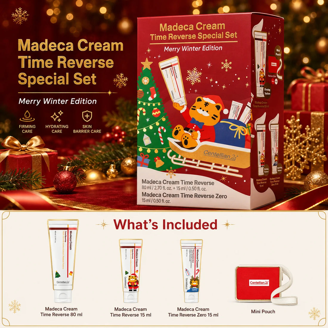 Madeca Cream Time Reverse Set Merry Winter Edition
