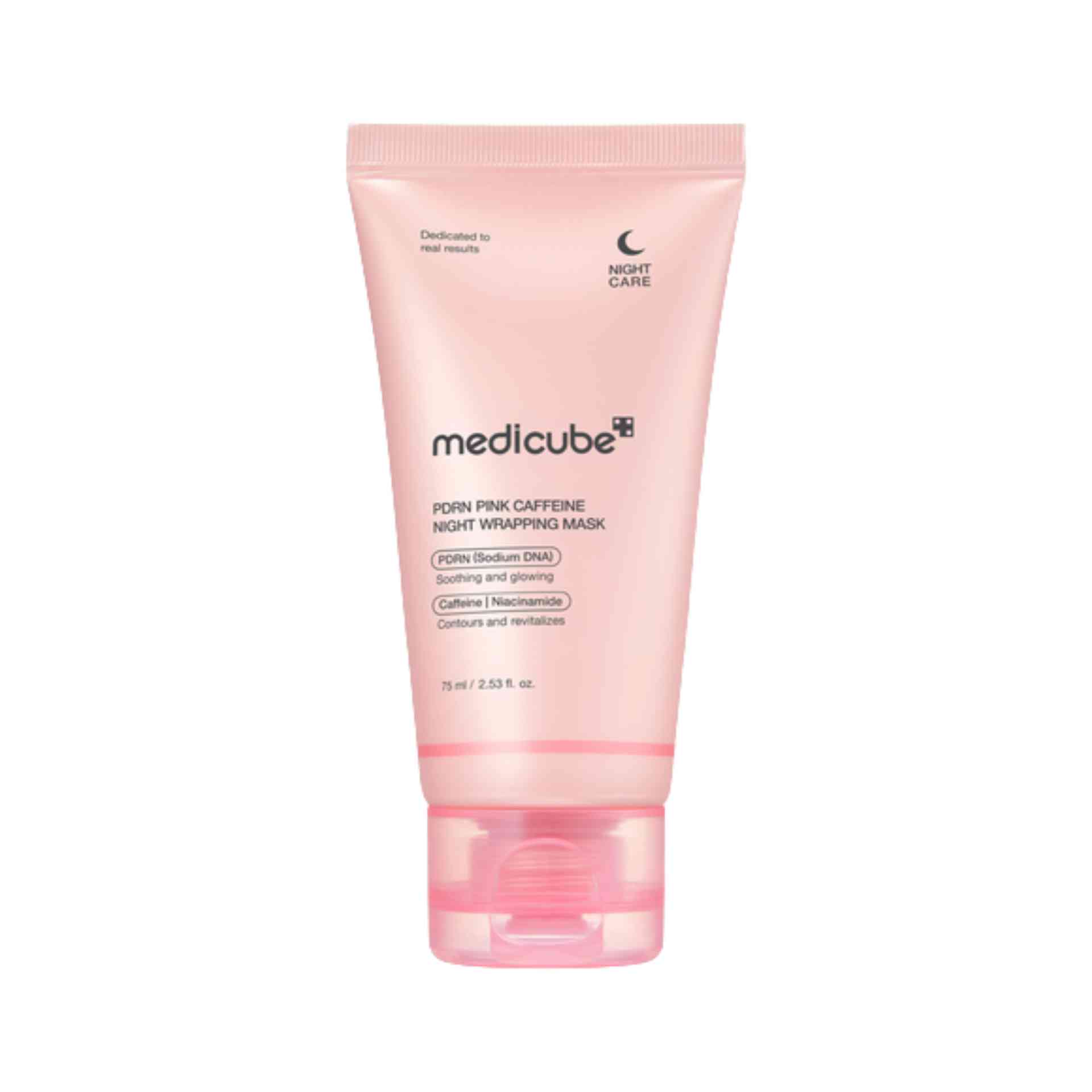MEDICUBE PDRN Pink Caffeine Night Wrapping Mask 75ml