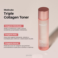 Medicube Triple Collagen Toner 4.0 - Pele suave e preenchida com hidratação intensa.