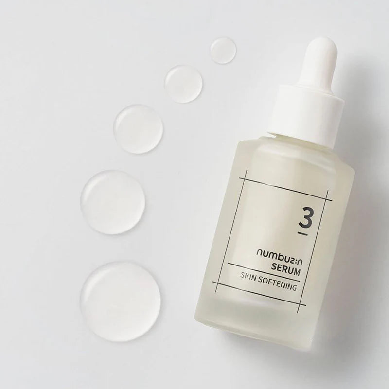 No.3 Skin Softening Serum NUMBUZIN  Glowthie
