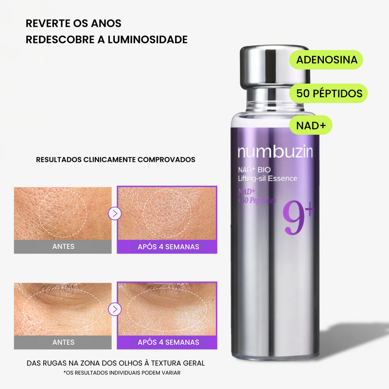 Essence lifting da numbuzin - resultados e efeito antes e depois 