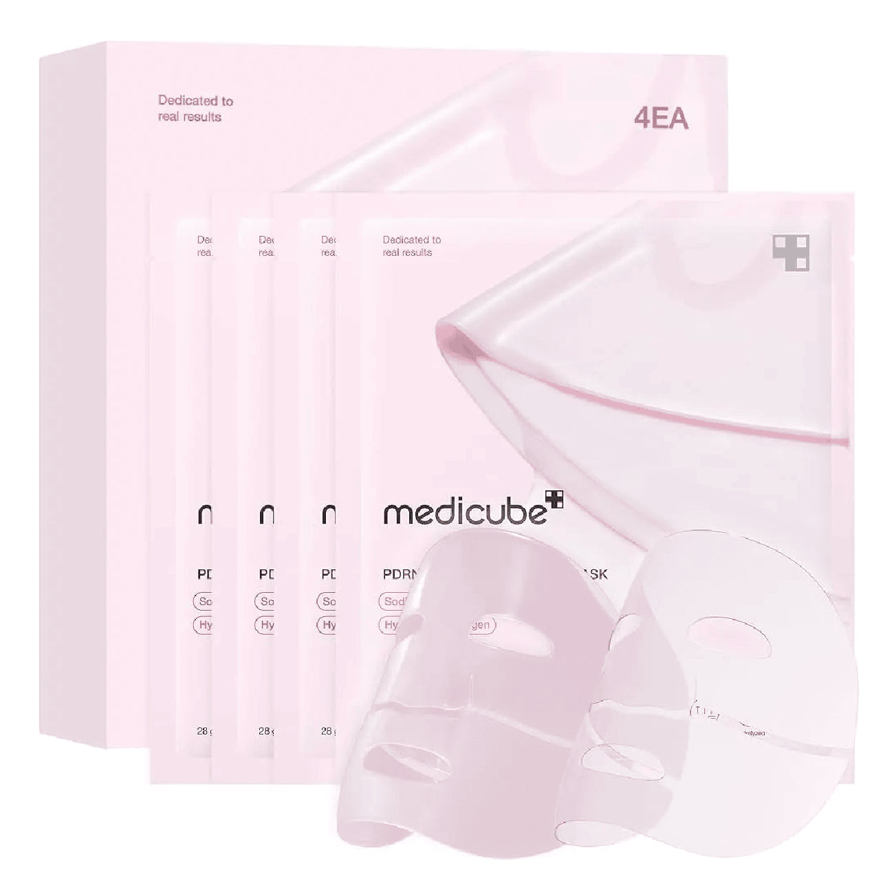 PDRN Pink Collagen Gel Mask Medicube  Glowthie