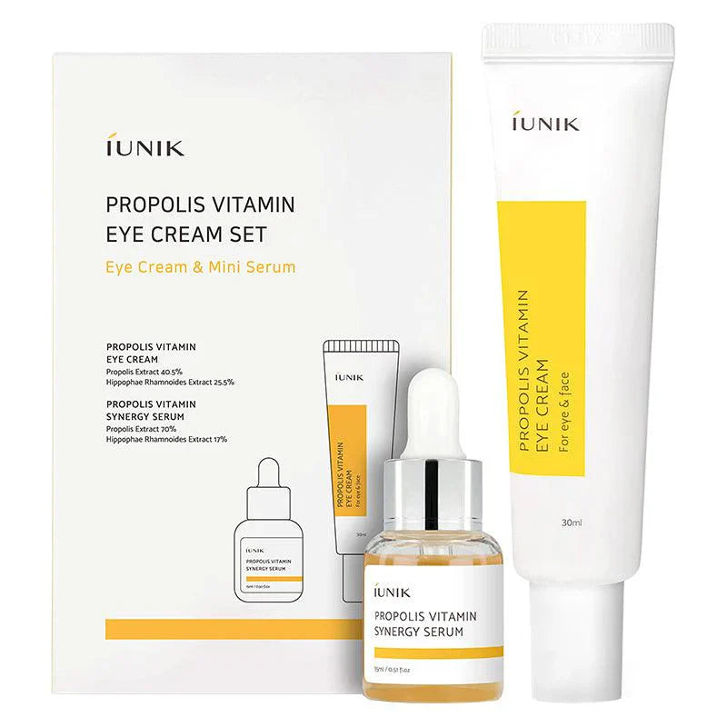 Propolis Vitamin Eye Cream Set - Iunik- - Glowthieportugal