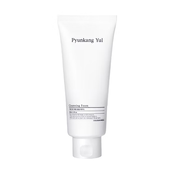 Pyungkang Yul Cleansing Foam embalagem — limpeza suave para o rosto. Disponível na Glowthie – loja de cosmética coreana em Portugal