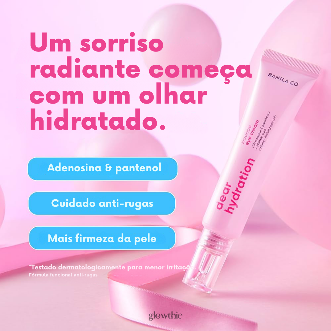 Embalagem prática de 20 ml do creme de olhos Banila Co.
