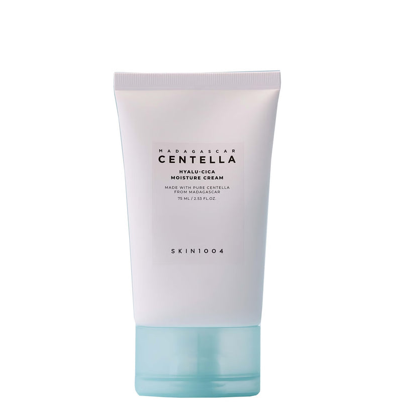 SKIN1004 Madagascar Centella Hyalu-Cica Moisture Cream embalagem 75 ml. Disponível na Glowthie – loja de cosmética coreana em Portugal