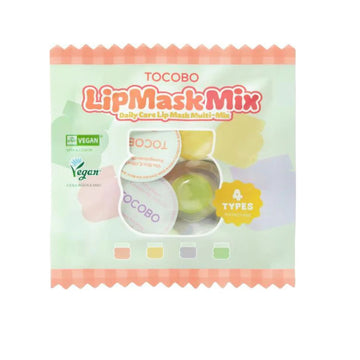 TOCOBO Blister Jelly Pack com 4 máscaras de lábios
