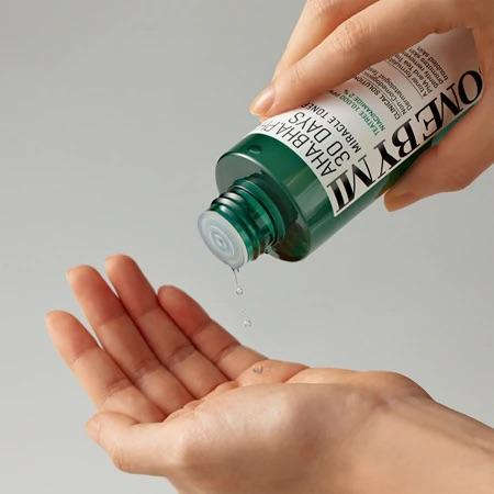 AHA BHA PHA 30 Days Miracle Toner Somebymi  Glowthie