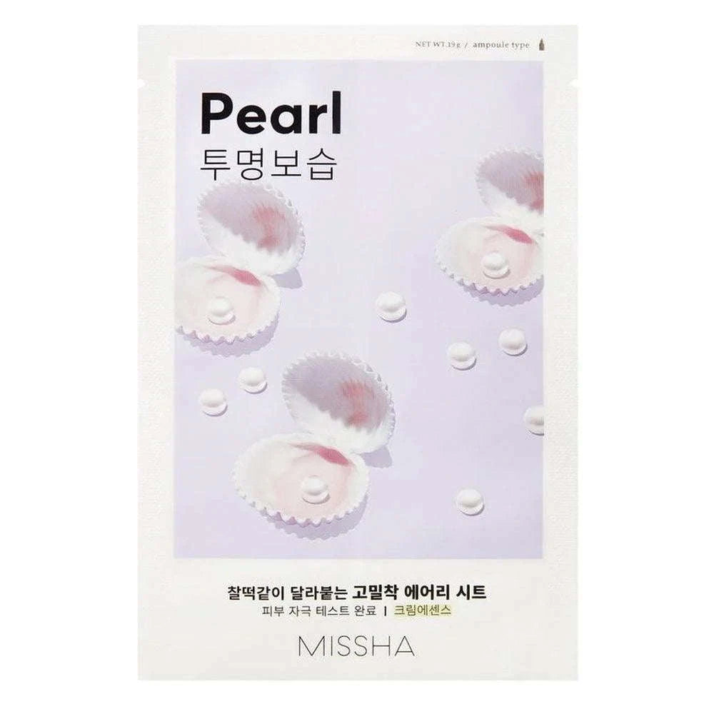 Airy Fit Sheet Mask - Pearl - Missha- - Glowthieportugal