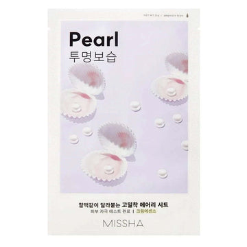 Airy Fit Sheet Mask - Pearl - Missha- - Glowthieportugal