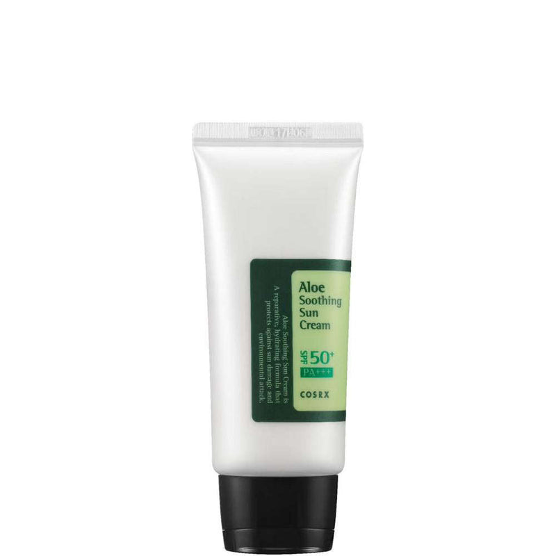 Aloe Soothing Sun Cream SPF50+/PA++++ Cosrx  Glowthie