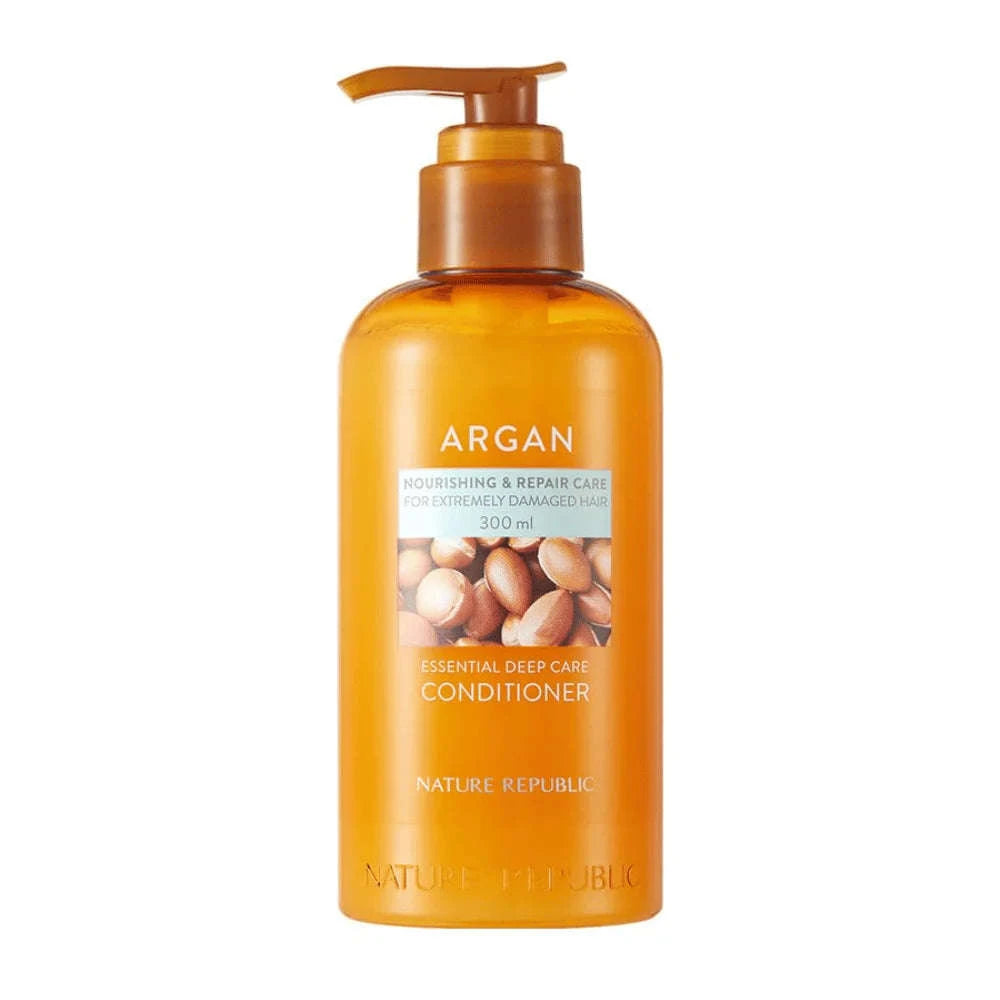 Argan Essential Moisture Repairing Conditioner Nature Republic  Glowthie