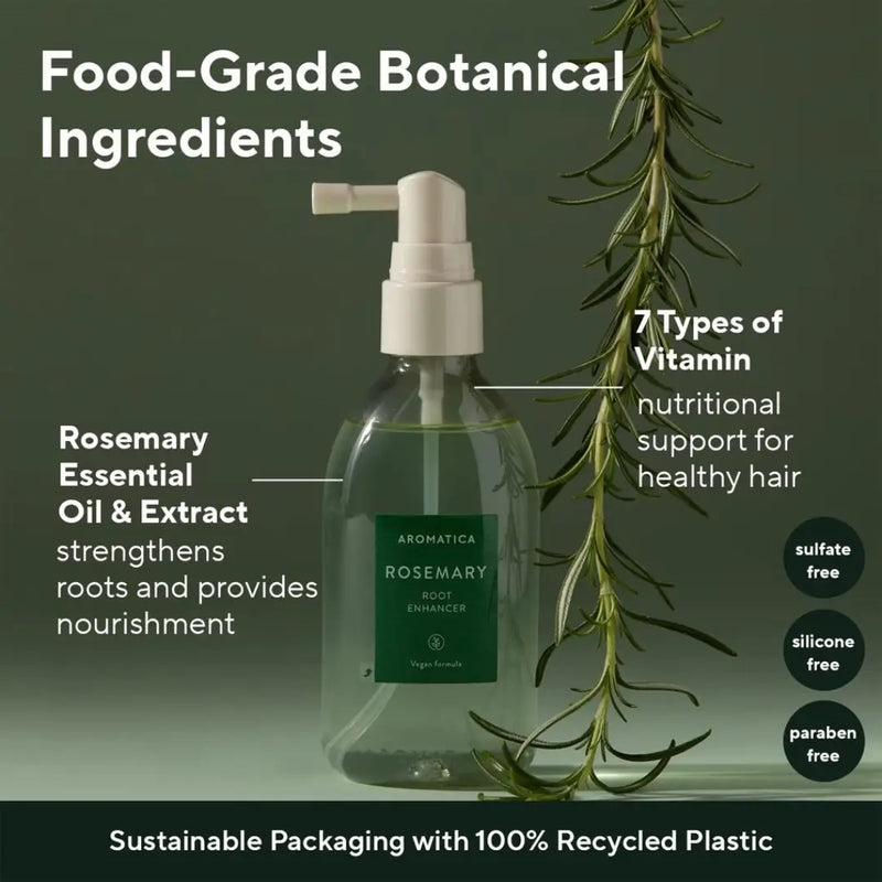 Ingredientes AROMATICA Rosemary Root Enhancer 100ml
