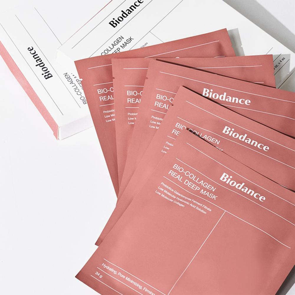 Bio-Collagen Real Deep Mask Biodance  Glowthie