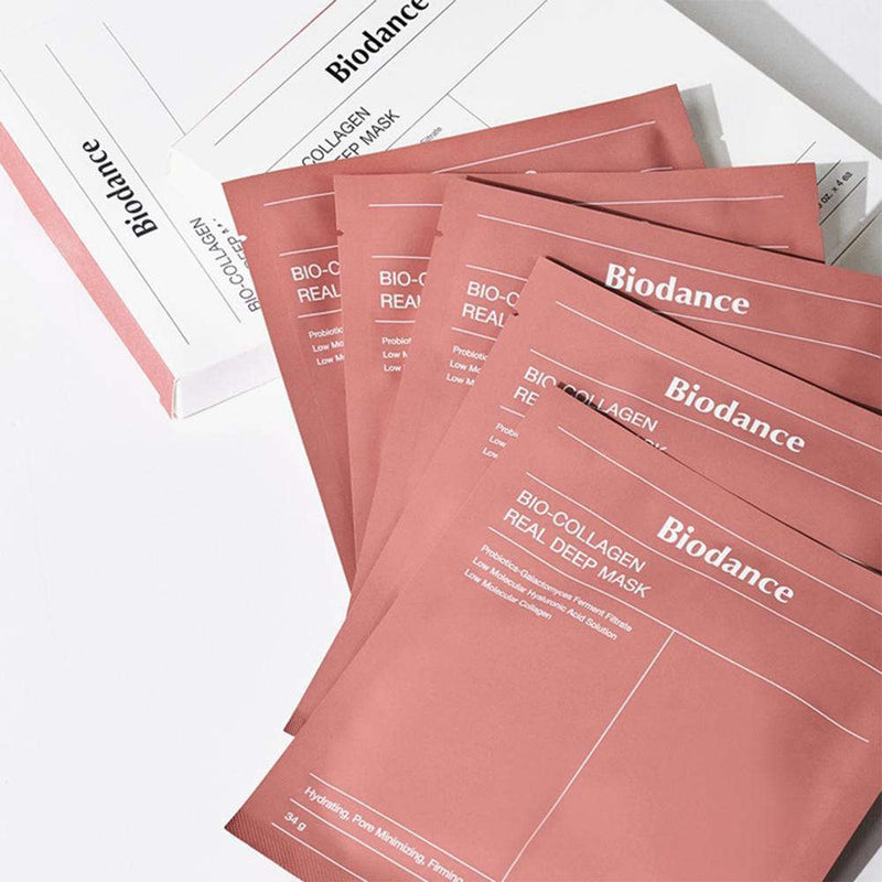 Bio-Collagen Real Deep Mask Biodance  Glowthie