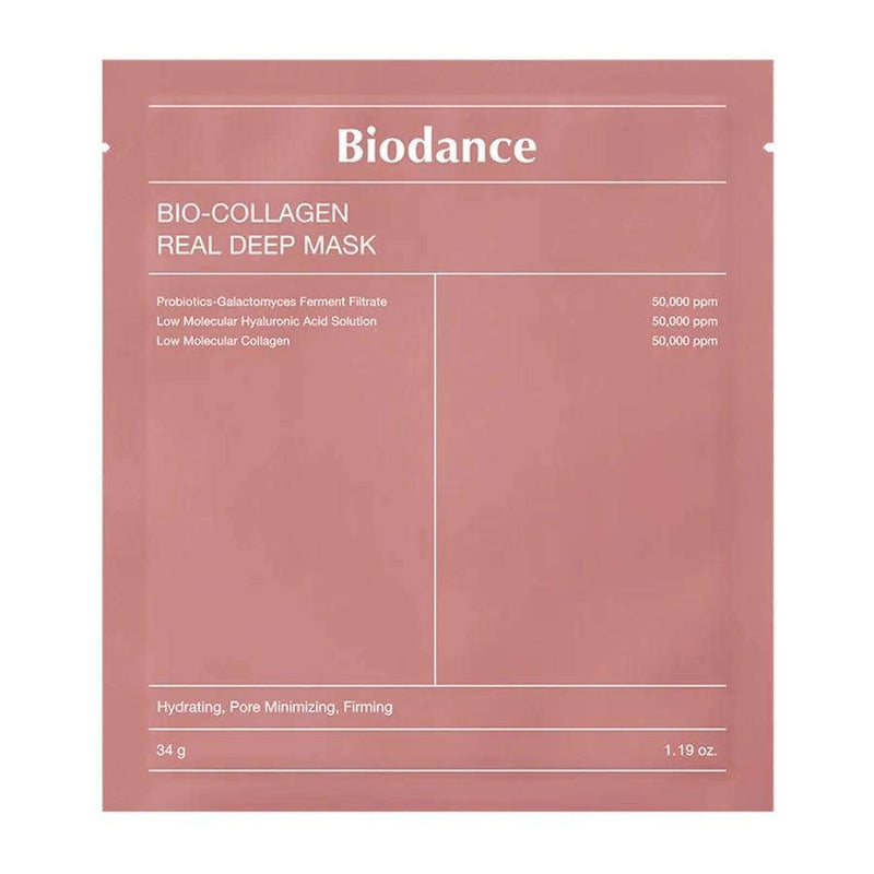 Bio-Collagen Real Deep Mask - Biodance- 1-unidade-34g- Glowthieportugal