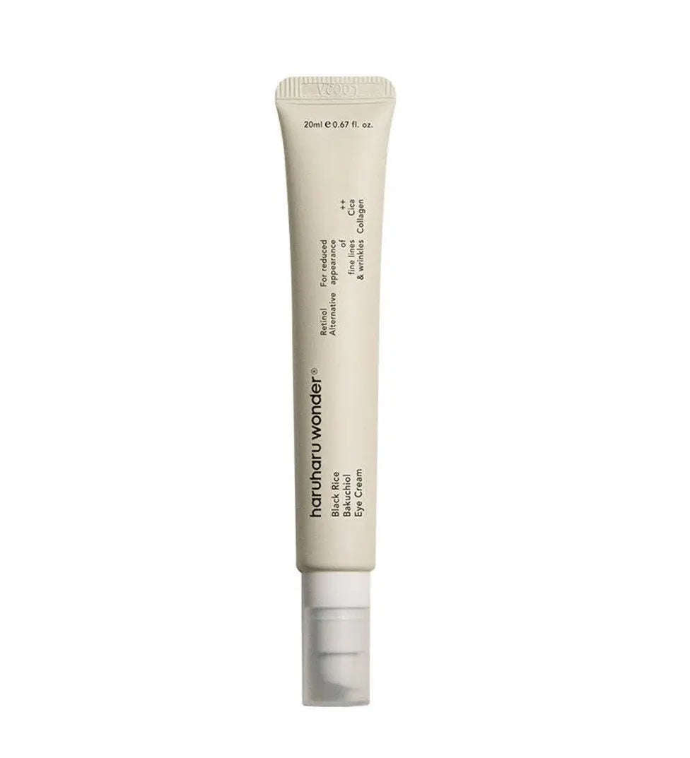 Black Rice Bakuchiol Eye Cream Haruharu Wonder  Glowthie