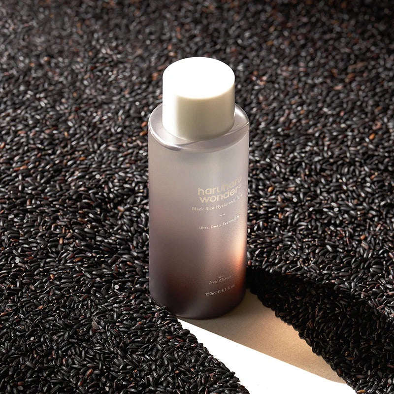 Black Rice Hyaluronic Toner Haruharu Wonder  Glowthie