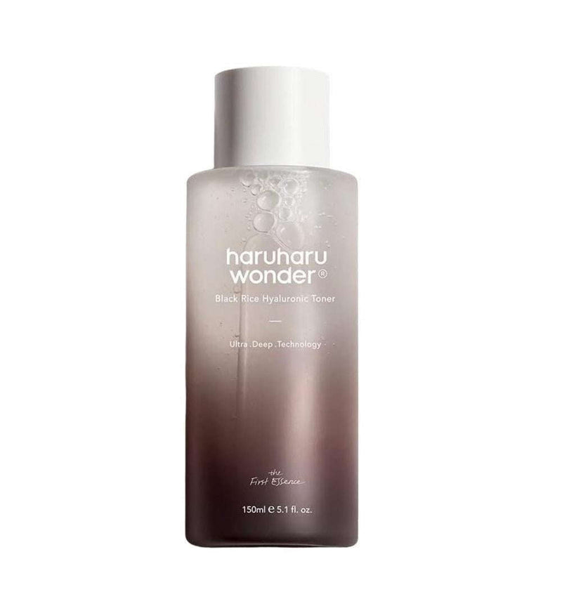 Black Rice Hyaluronic Toner Haruharu Wonder  Glowthie