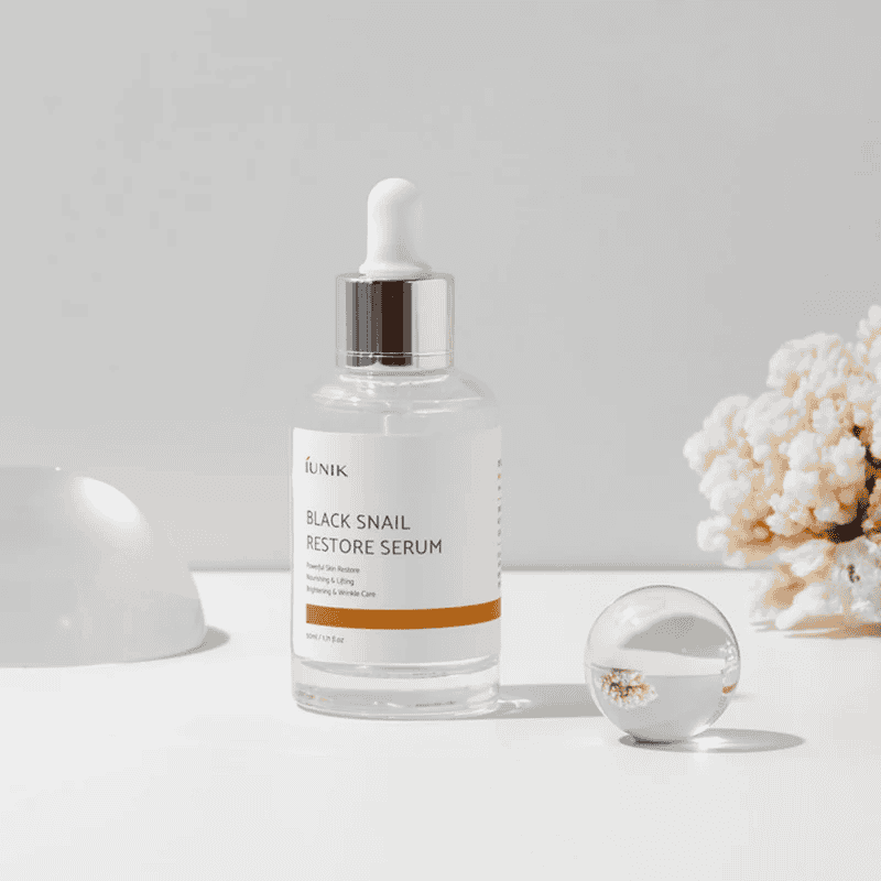 serum coreano anti-envelhecimento com caracol negro anti-rugas
