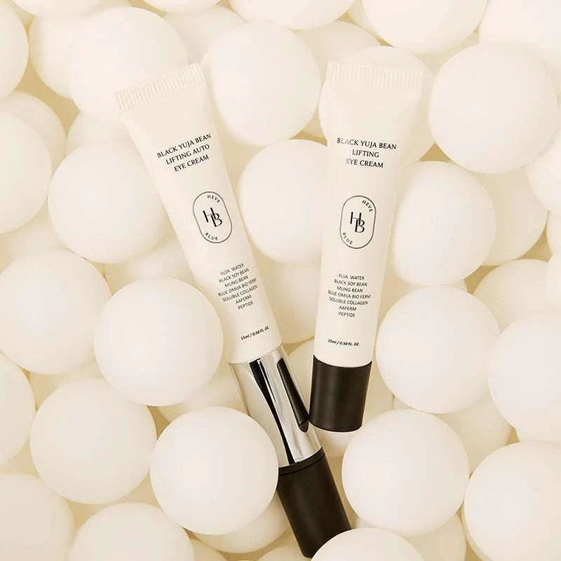 Black Yuja Bean Lifting Eye Cream Glowthie  Cuidado de Olhos HEVEBLUE Glowthie Portugal