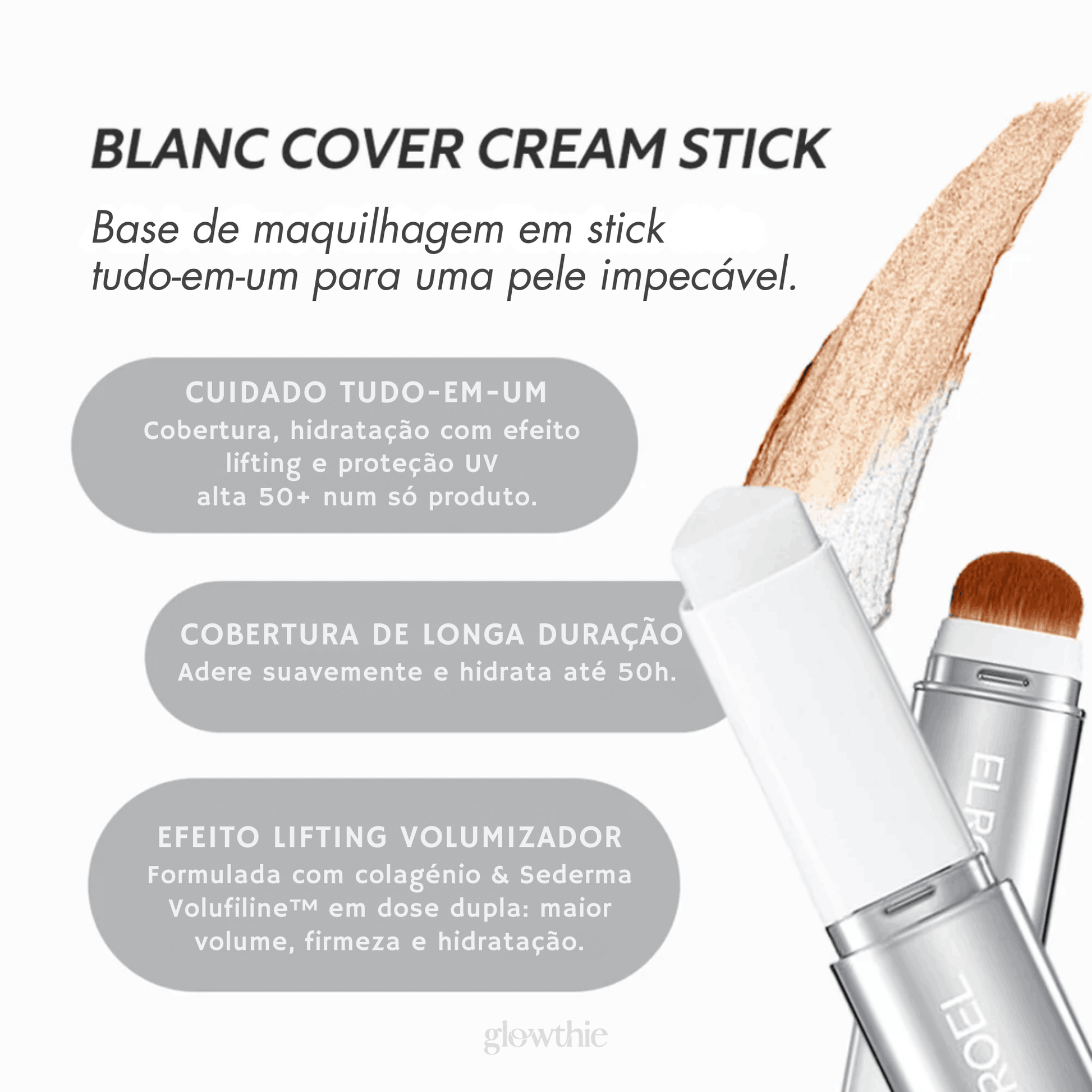 Blanc Cover Cream Stick ELROEL  Glowthie