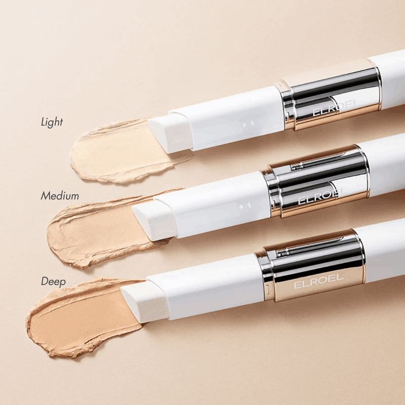 tonalidades corretor e base cremosa de alta cobertura com acabamento natural. Blanc Cover Cream Stick Glowthie – Loja de Cosmética Coreana em Portugal.