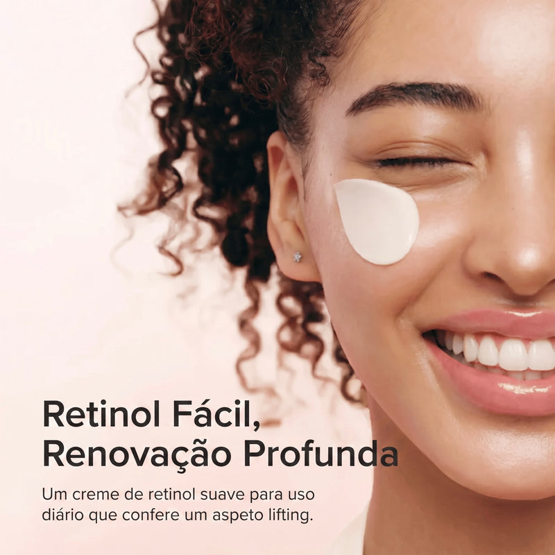 Aplicação do creme Beauty of Joseon com retinol