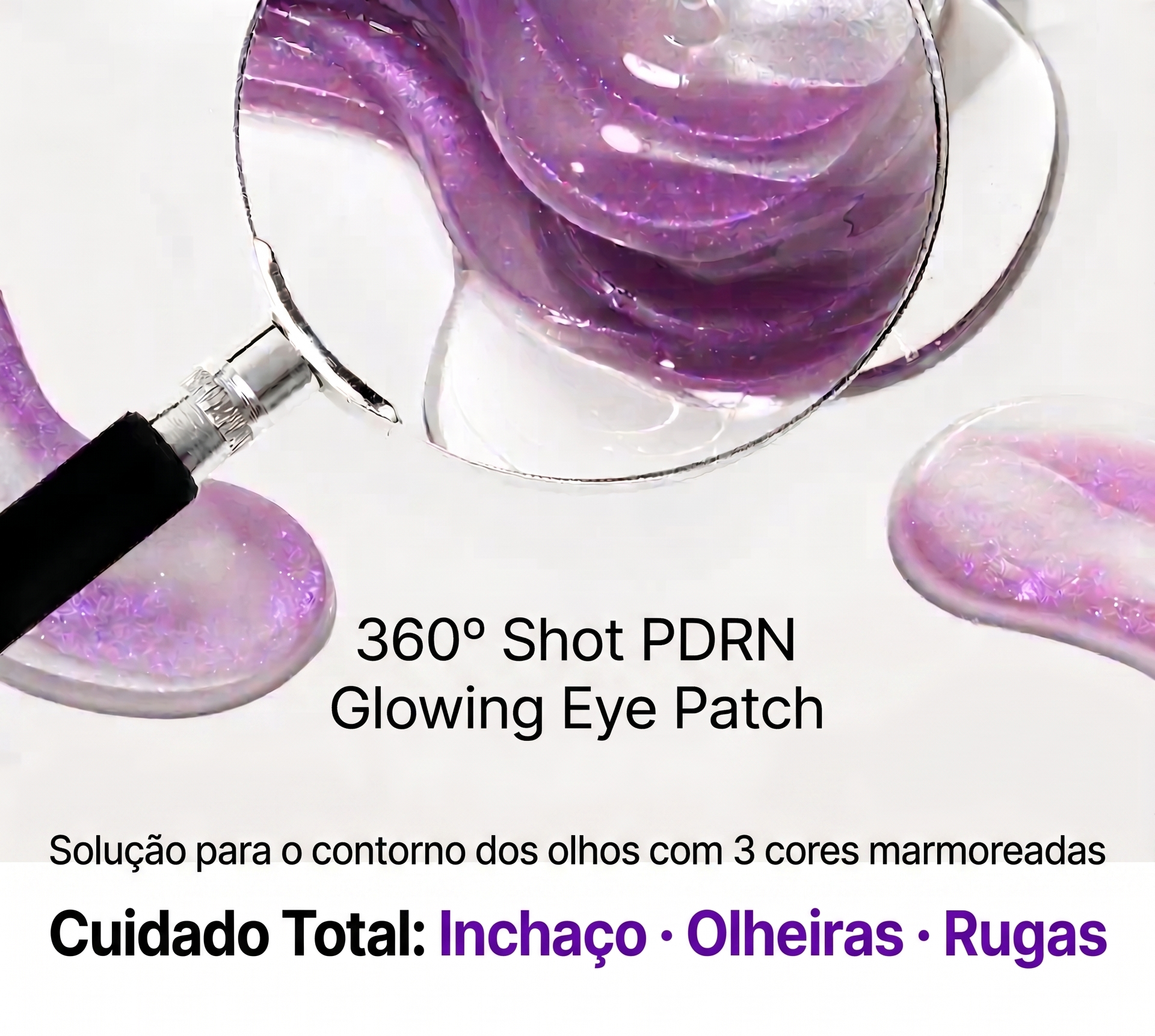 Cuidado Total dos patches de olhos Centellian24 PDRN