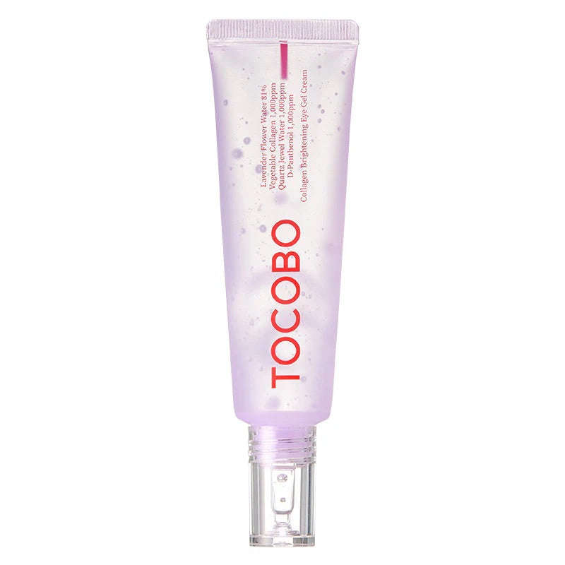 Collagen Brightening Eye Gel Cream Tocobo  Glowthie