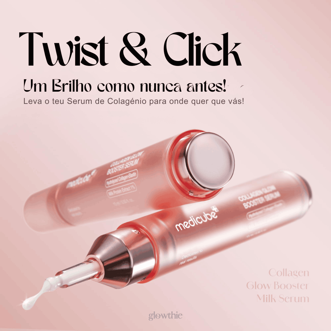 sérum iluminador Medicube Collagen Glow Booster com PDRN. fórmula hidratante e efeito antienvelhecimento 