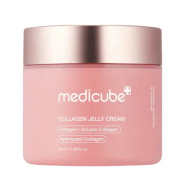 Creme Collagen Jelly Cream da Glowthie com textura gel leve e hidratante, ideal para cuidados de rosto diários.