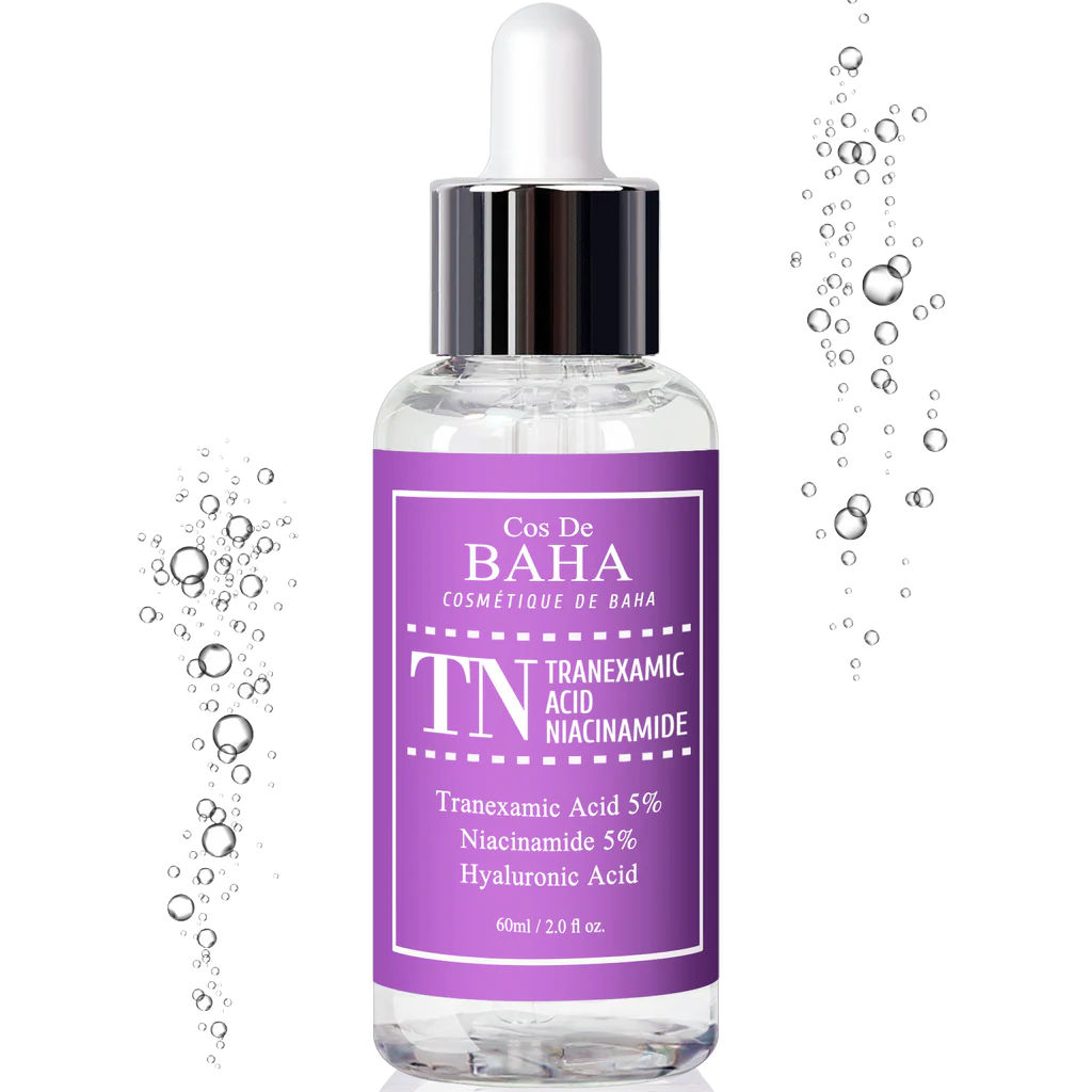 Embalagem do Cos De Baha Tranexamic Acid Niacinamide Serum 30ml