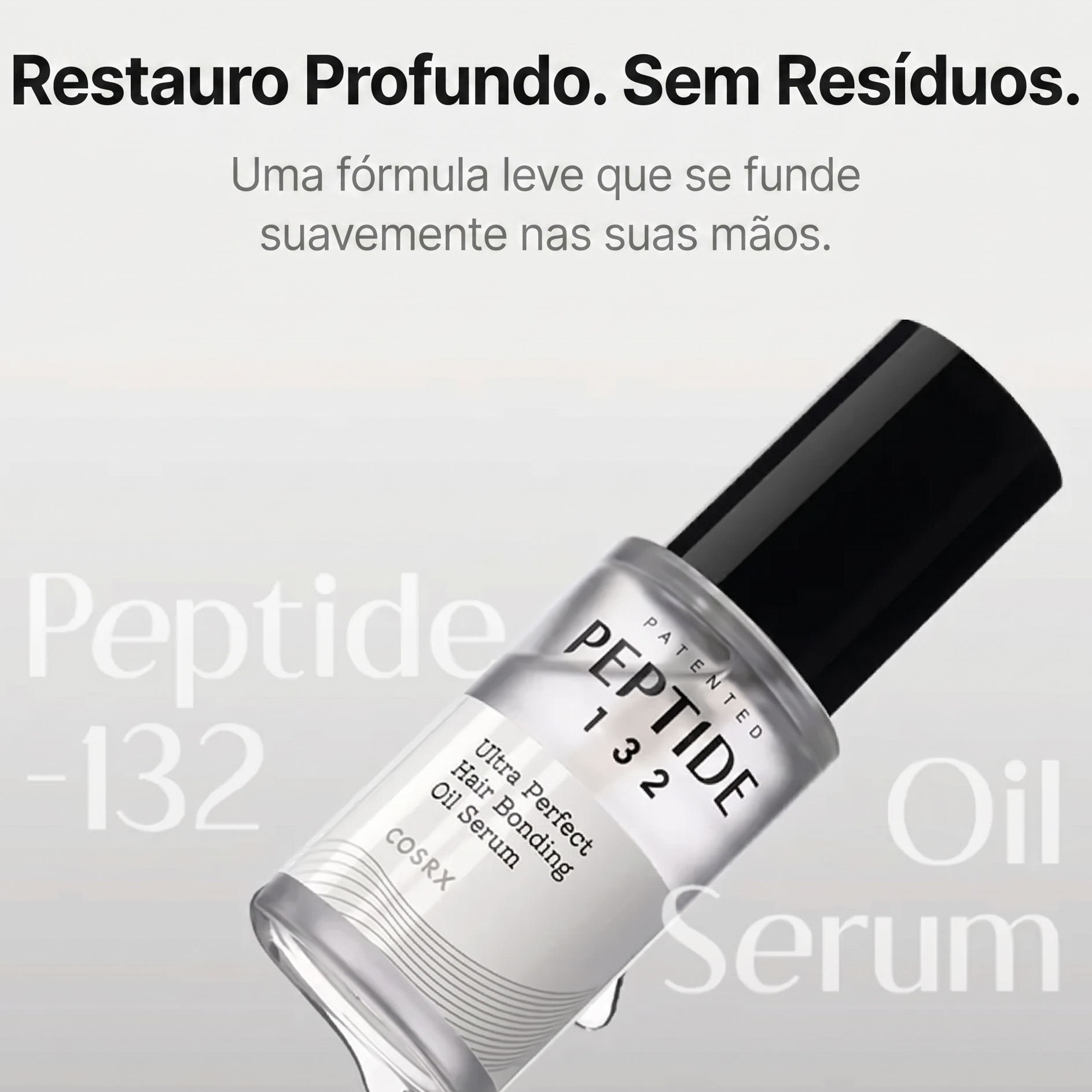 Formula do óleo sérum COSRX no cabelo