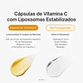 Cápsulas de Vitamina C com Lipossomas Estabilizados