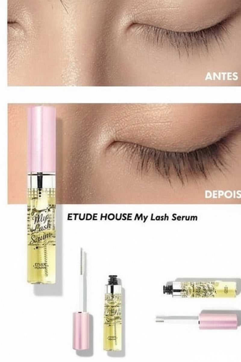 Pestanas mais fortes e saudáveis após uso do My Lash Serum