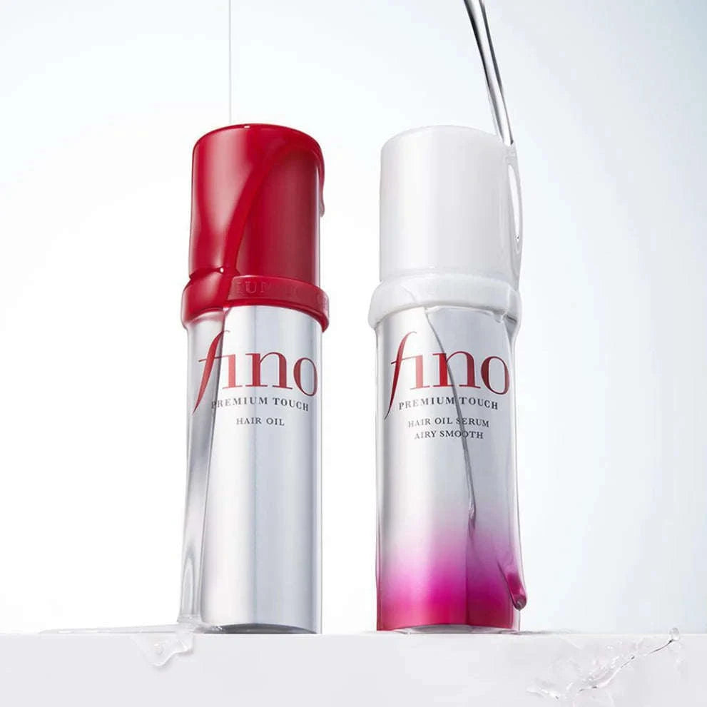 Fino Premium Touch Hair Oil Serum Airy Smooth Shiseido  Glowthie