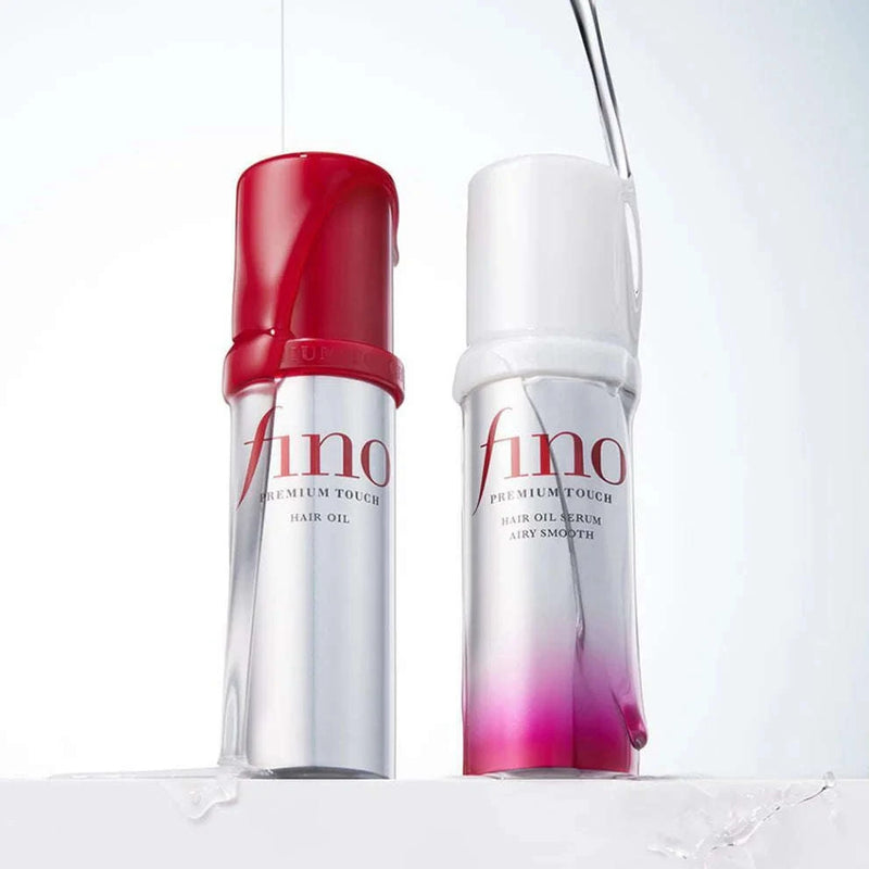 Fino Premium Touch Hair Oil Serum Airy Smooth Shiseido  Glowthie